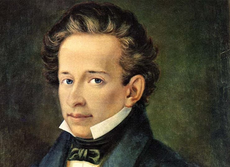 Stanislao Ferrazzi - Ritratto di Giacomo Leopardi