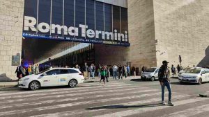 Viale Giolitti, ingresso Stazione Termini, Roma