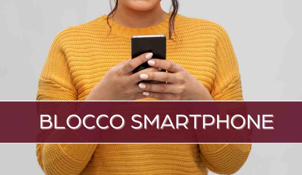 Blocco smartphone