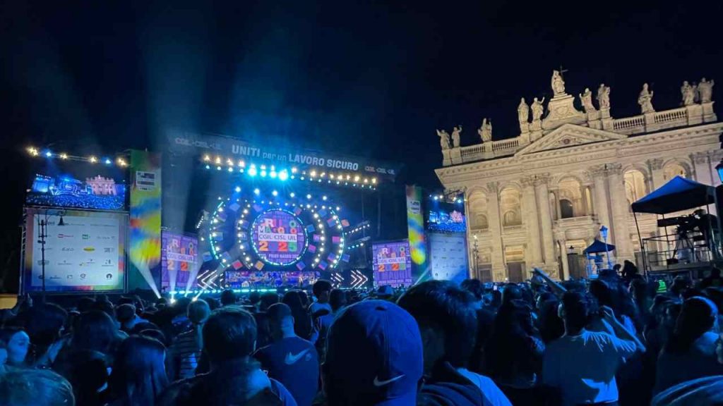 Concertone del Primo Maggio 2025 in Piazza San Giovanni