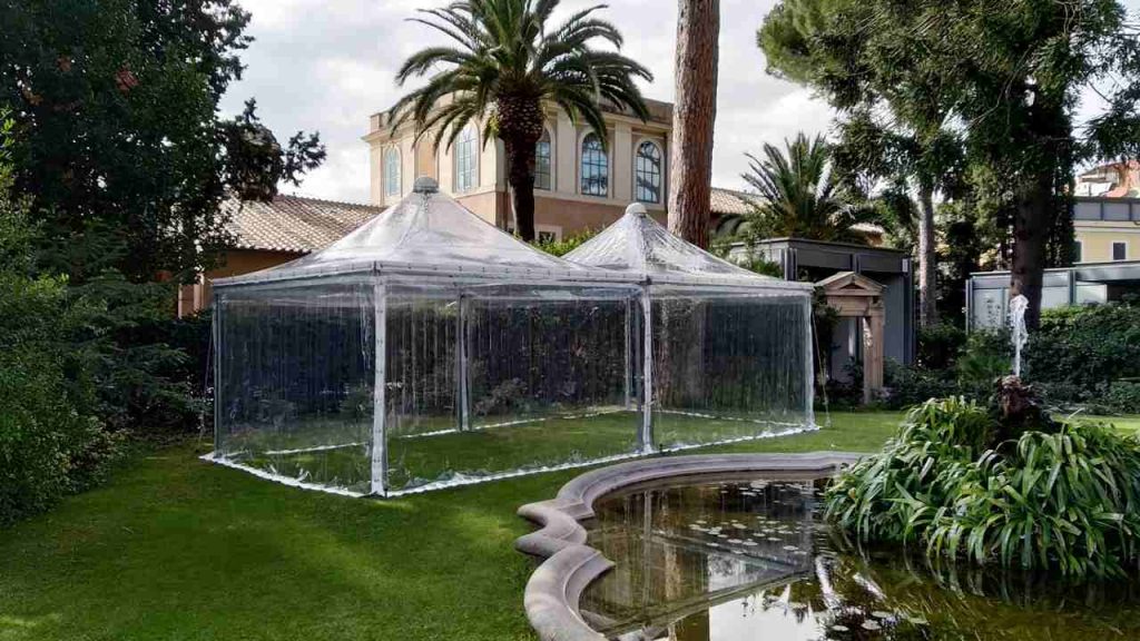 Gazebo trasparente cristal