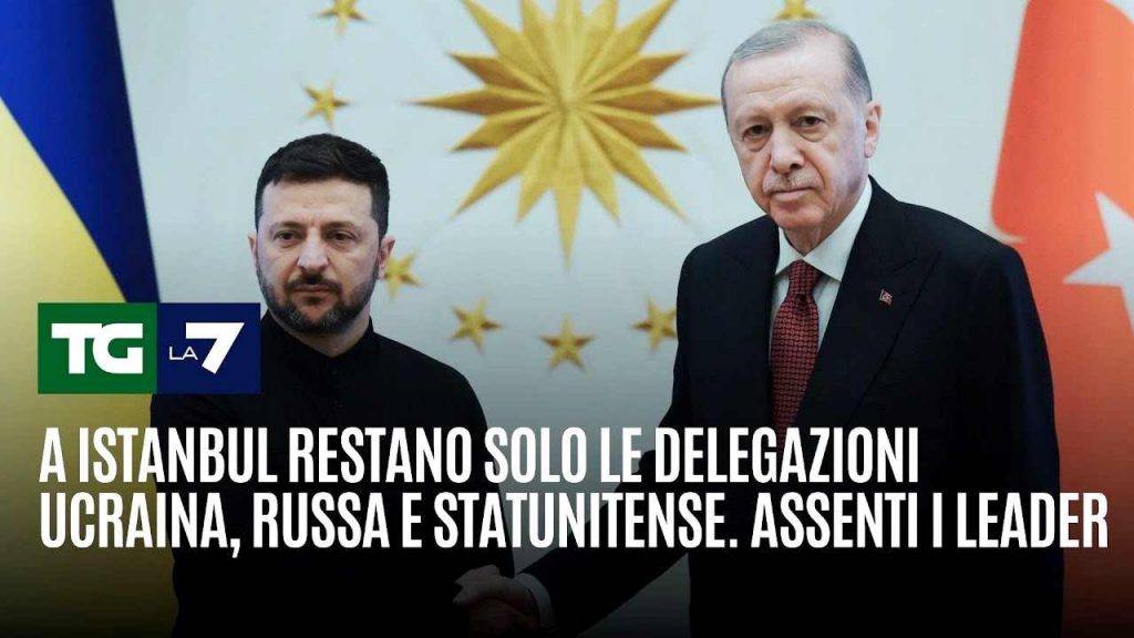 Zelensky, Erdogan, vertice di Istanbul