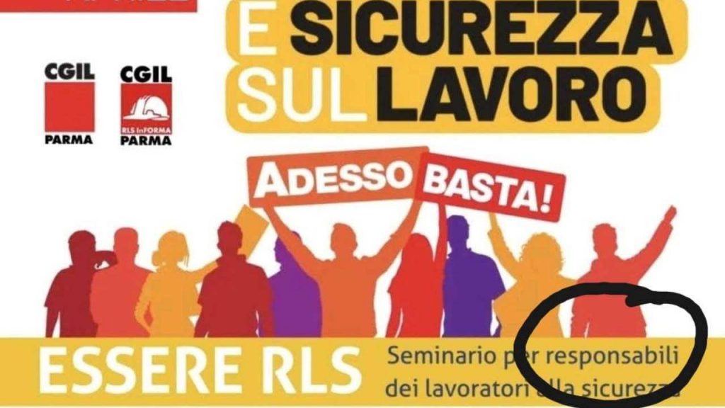 Locandina Sicurezza sul lavoro