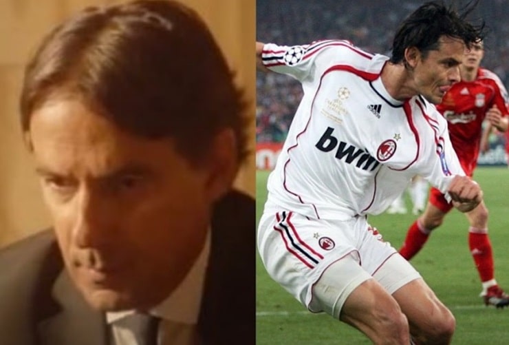 Simone Inzaghi nel video di presentazione all’Al Hilal, e Filippo Inzaghi