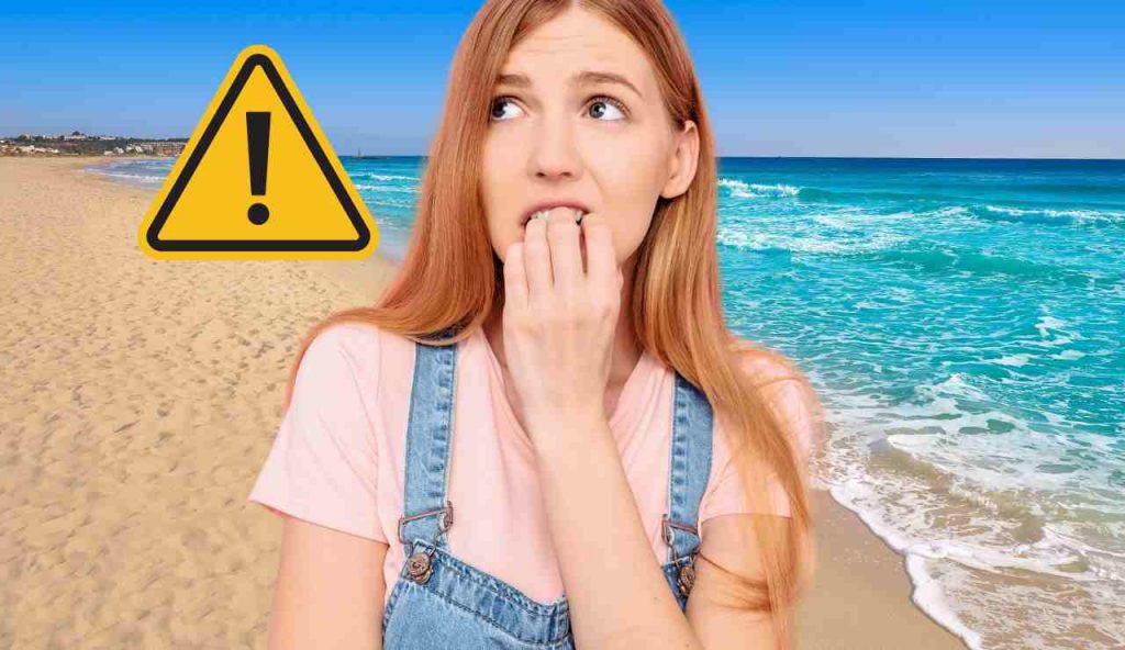 Spiaggia pericolo