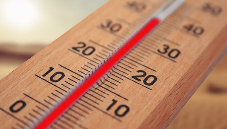 Le temperature salgono