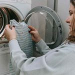 Una lavatrice in offerta