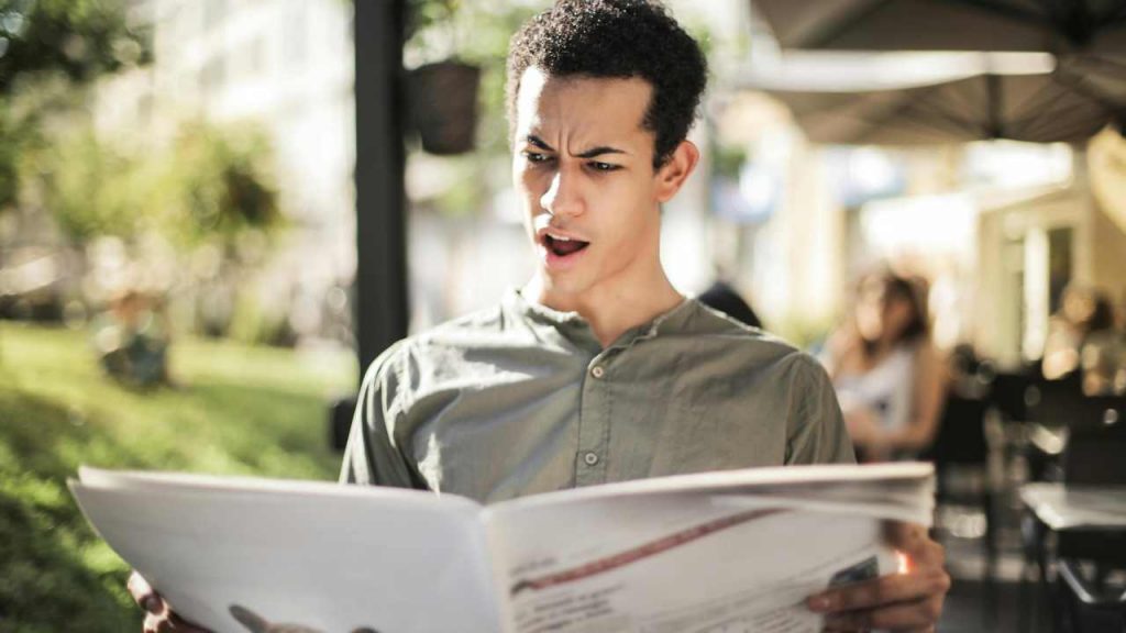 Arriva una notizia scioccante