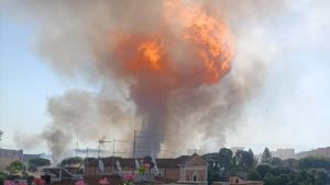 Esplosione Roma il 4 luglio 2025