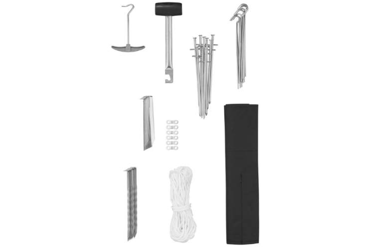 Set accessori tenda campeggio