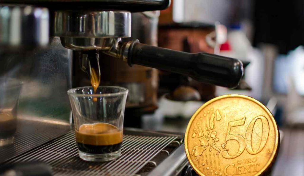 Caffè da bar prezzo