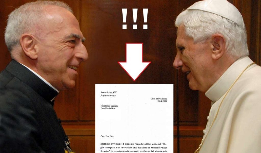 Mons. Bux e Papa Benedetto XVI