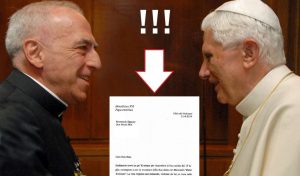 Mons. Bux e Papa Benedetto XVI