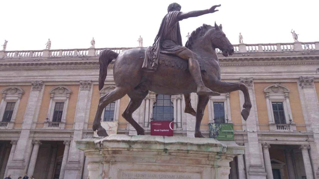 Campidoglio, il Marco Aurelio