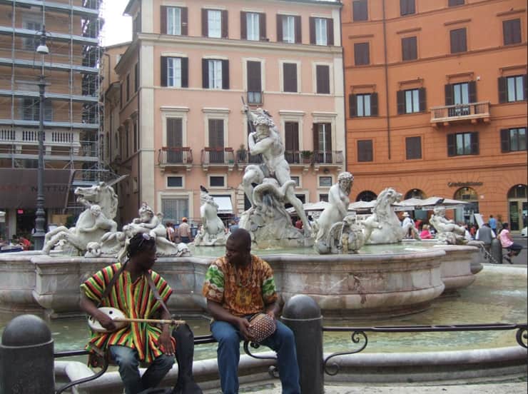 Migranti a Roma