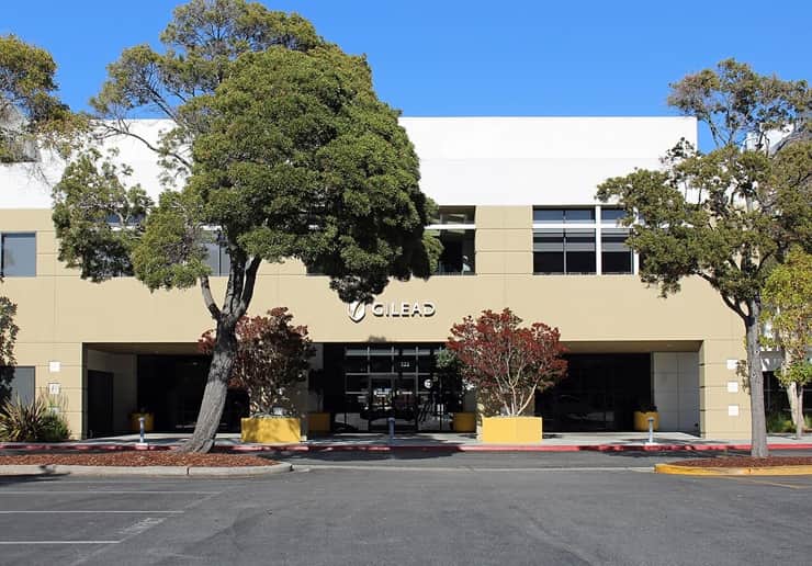 Quartier generale di Gilead Sciences a Foster City, California