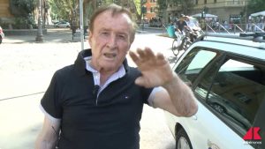 Giuseppe Finamore, il tassista più anziano di Roma