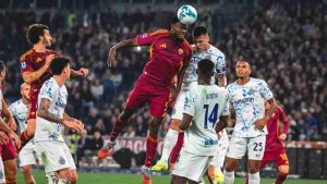 Ndicka durante Roma-Inter
