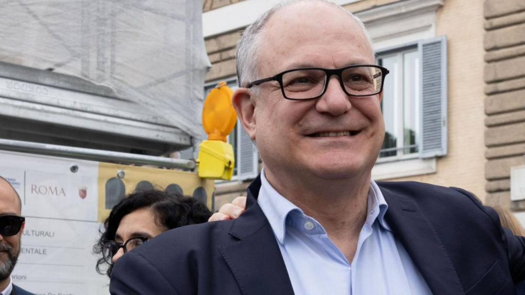 Roberto Gualtieri, sindaco di Roma