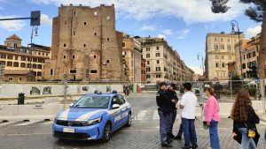 Torre dei Conti, transenne