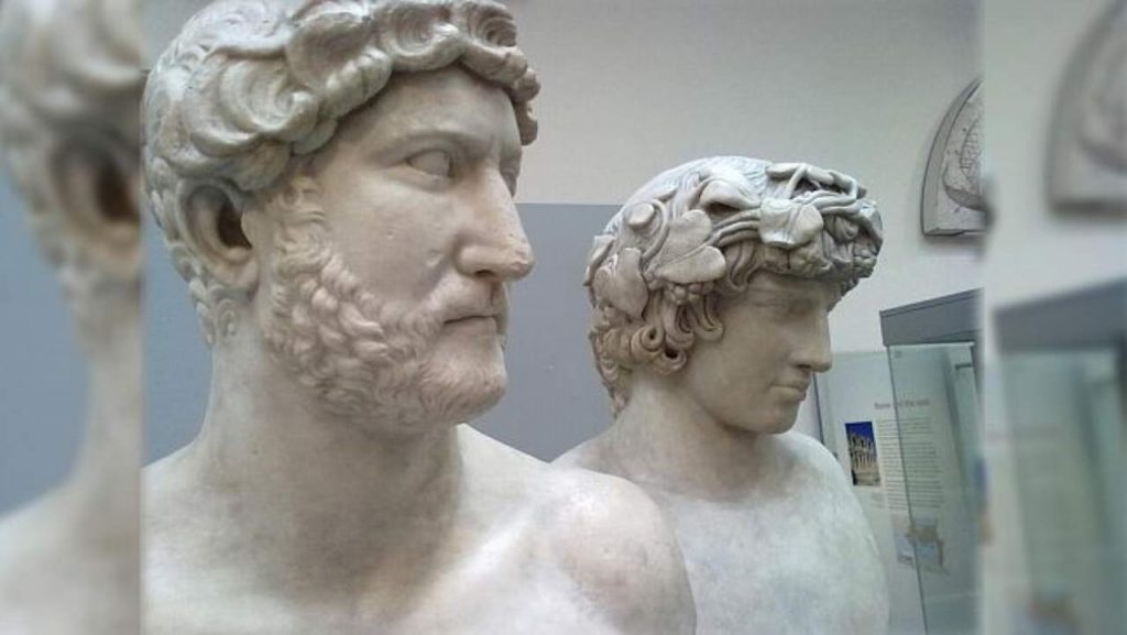 L'imperatore Adriano e l'efebo greco Antinoo