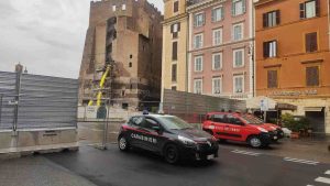 Torre de' Conti in Largo Corrado Ricci a Roma