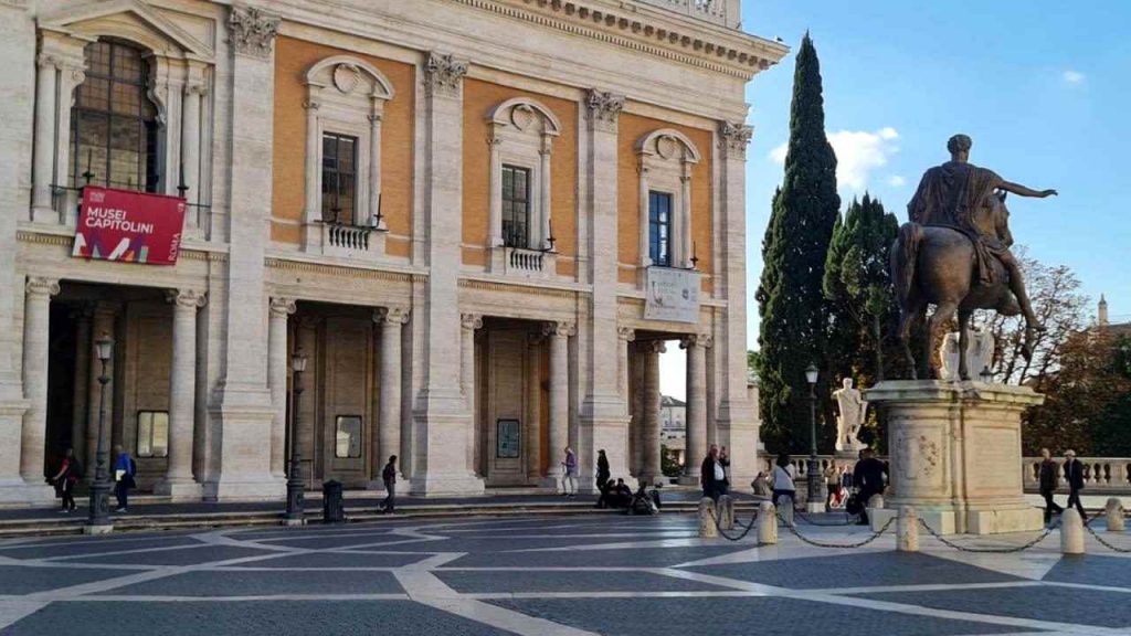 Campidoglio, il Marco Aurelio