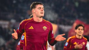 Ferguson, autore del 3-0 in Roma-Genoa