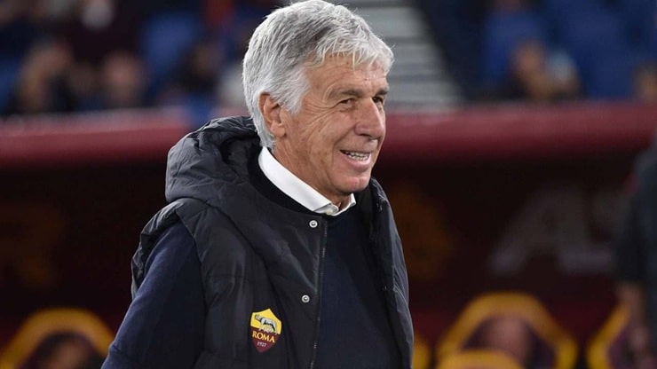 Gian Piero Gasperini sorride, Foto Claudio Pasquazi