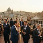 Roma, aperitivo in terrazza