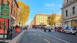 Roma, via Cavour, Piazzale Esquilino