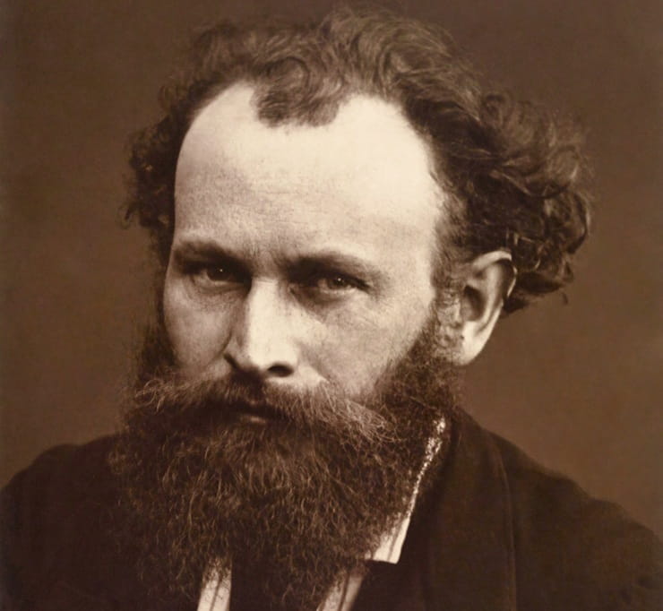 Controtempo. Édouard Manet fotografato da Nadar nel 1866-67 circa