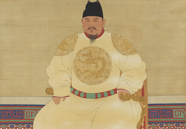Ritratto di Zhu Yuanzhang, alias l’Imperatore Hongwu