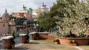Roma, Belvedere Cederna, vista Piazza Venezia