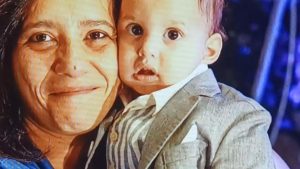 Domenico con la mamma