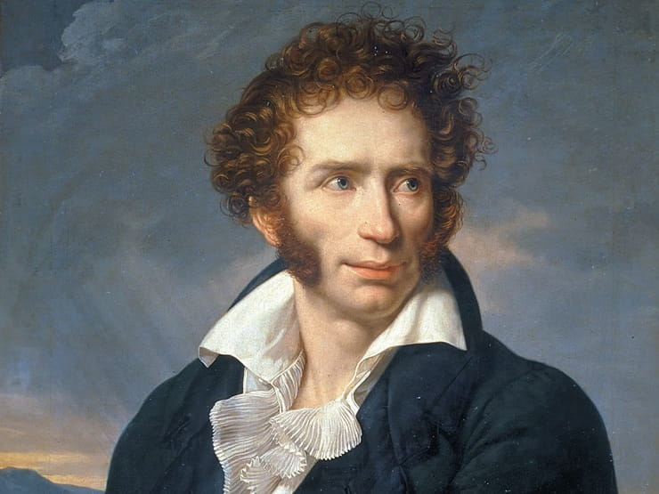 François-Xavier Fabre - Ritratto di Ugo Foscolo