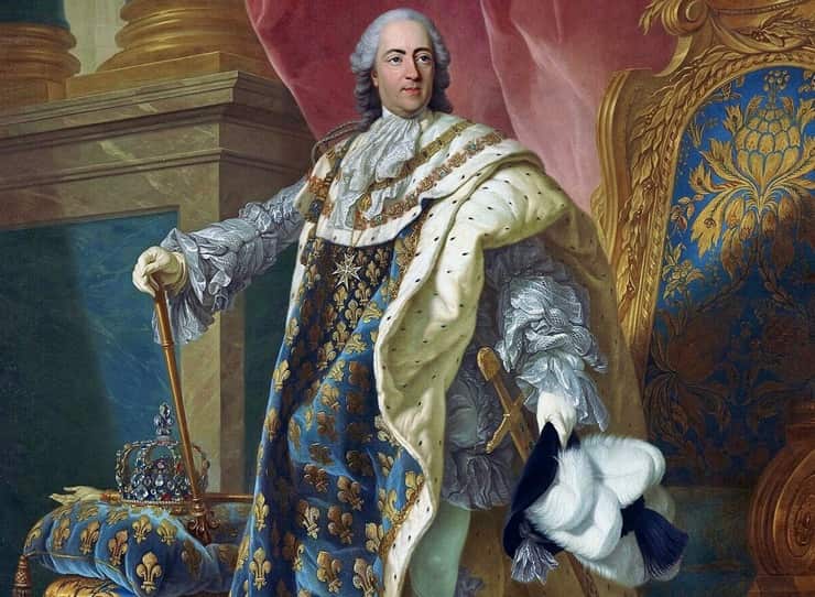 Louis-Michel van Loo - Luigi XV, Re di Francia