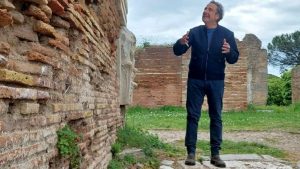 Mario Tozzi, mura romane