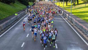 Roma-Ostia Half Marathon partenza 2025