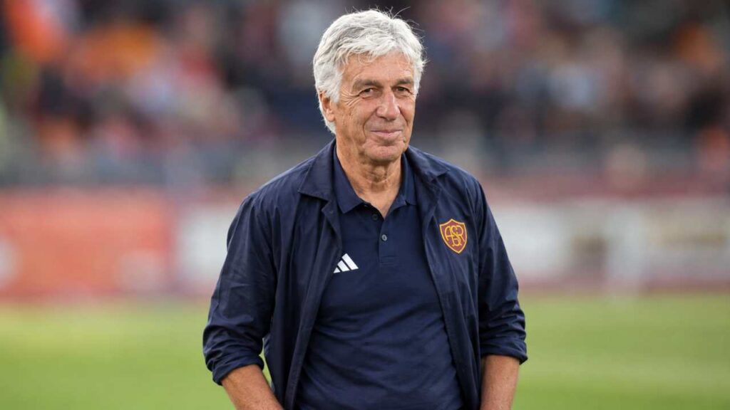 Gianpiero Gasperini sorridente, Roma 2026-2027