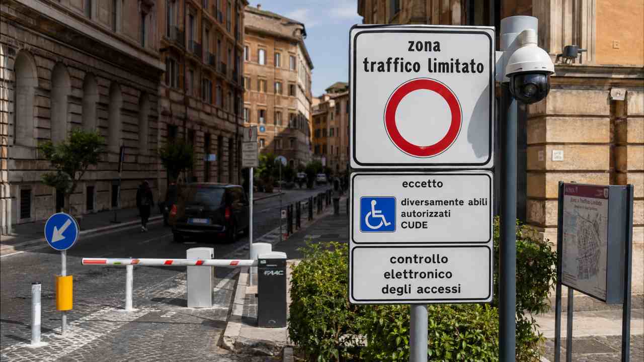ZTL disabili Roma centro Storico